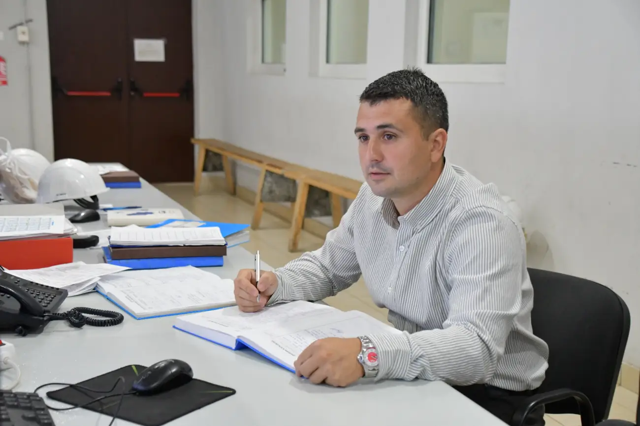 Dalibor Dobrosavljević, inženjer proizvodnje za turbogeneratorsko postrojenje i crpnu stanicu, Foto: TE-KO Kostolac