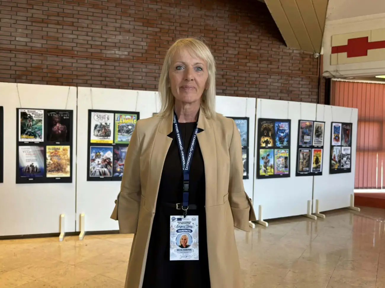 Vesna Životić, nastavnica ekonomske grupe predmeta u Ekonomsko-trgovinskoj školi u Požarevcu, Foto: I.B.