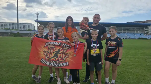Mladi atletičari „Munja 012“ osvojili šest medalja u Jagodini
