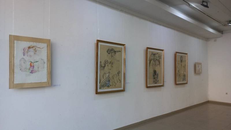 Izložba crteža i akvarela Ružice Bebe Pavlović i Milice Dinić