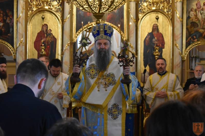 Patrijarh Porfirije u Požarevcu