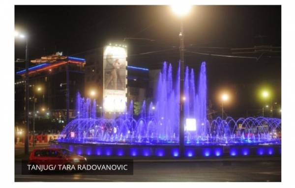 Danas Dan Evrope, prestonica u bojama zastava EU