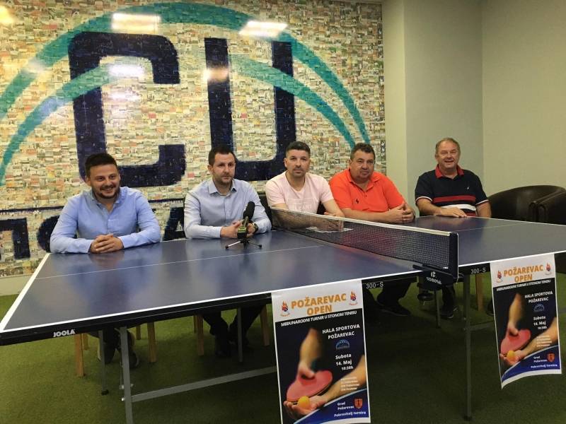 Požarevac Open sutra u Sportskom centru