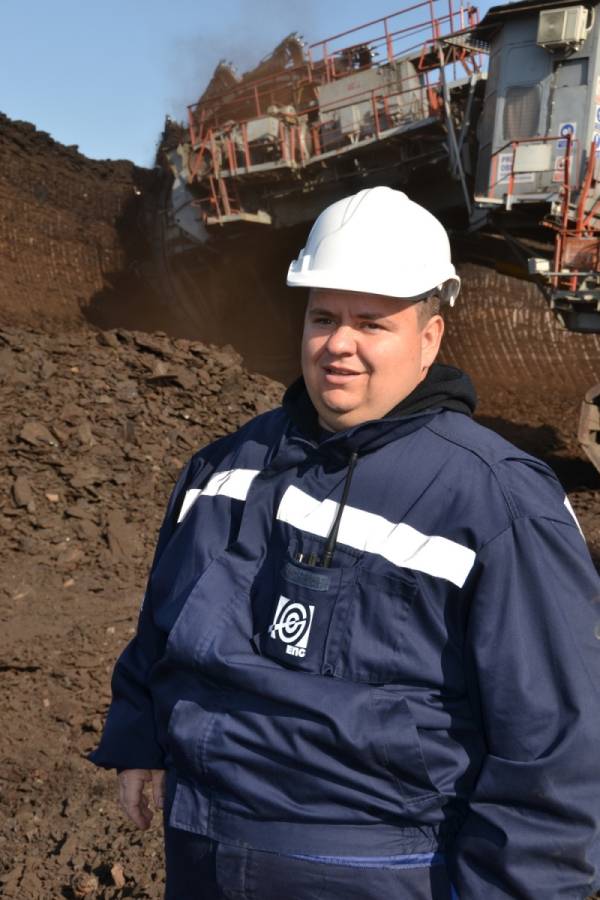 Dušan Stević, najmlađi šef rudarskog sistema na kopu „Drmno“