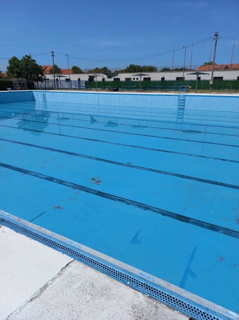 Pripreme za početak rada bazena u završnoj fazi