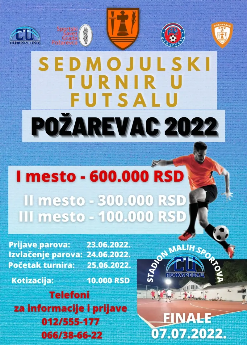 Majstori futsala na Stadionu malih sportova