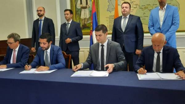 Potpisan ugovor u okviru projekta „Vodosnabdevanja i prečišćavanja otpadnih voda u opštinama srednje veličine u Srbiji VI”