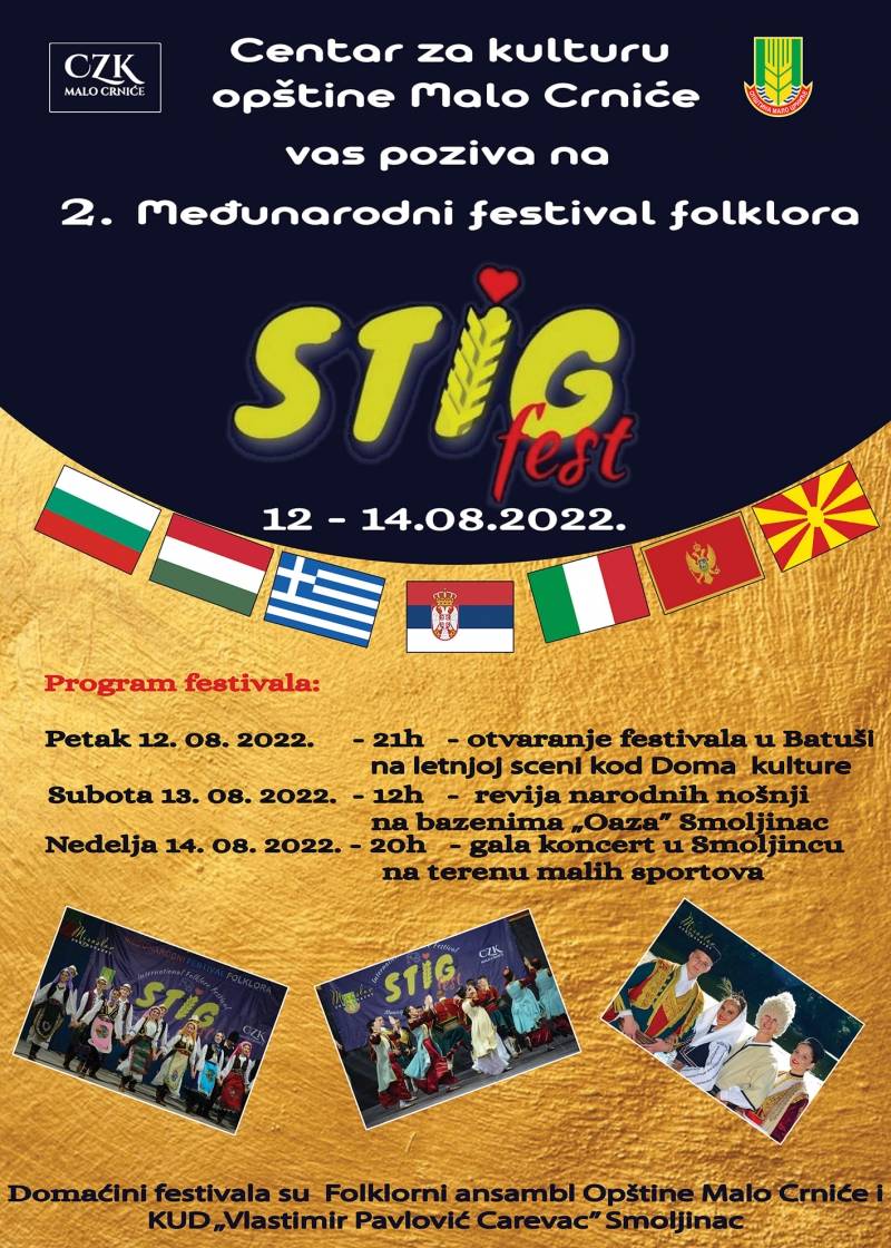 Počinje drugi “Stig fest” u Malom Crniću