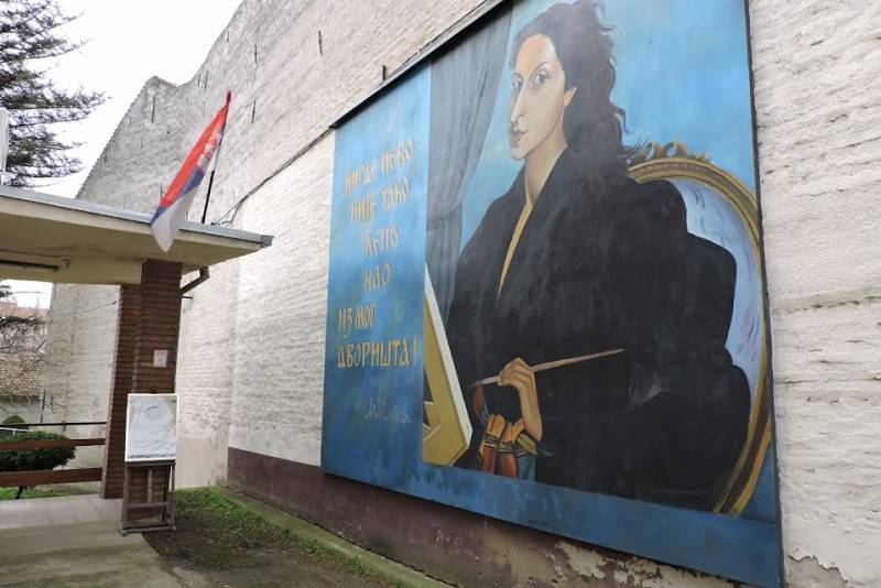 Predložena lokacija za postavljanje spomenika Mileni Pavlović Barili