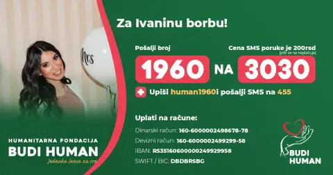Pomozimo našoj sugrađanki Ivani Đokić – potrebna podrška za lečenje u inostranstvu