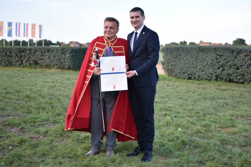 Ovogodišnji počasni vitez Ljubičeva dr Milovan Bojić
