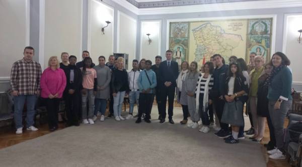 Prijem za učenike i nastavnike iz Bugarske, Grčke i Francuske, goste OŠ „Sveti Sava“ Požarevac
