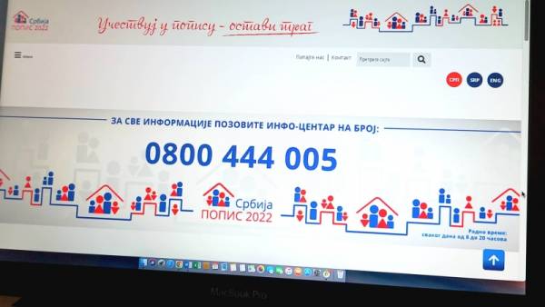 Do sada popisano više od polovine stanovnika