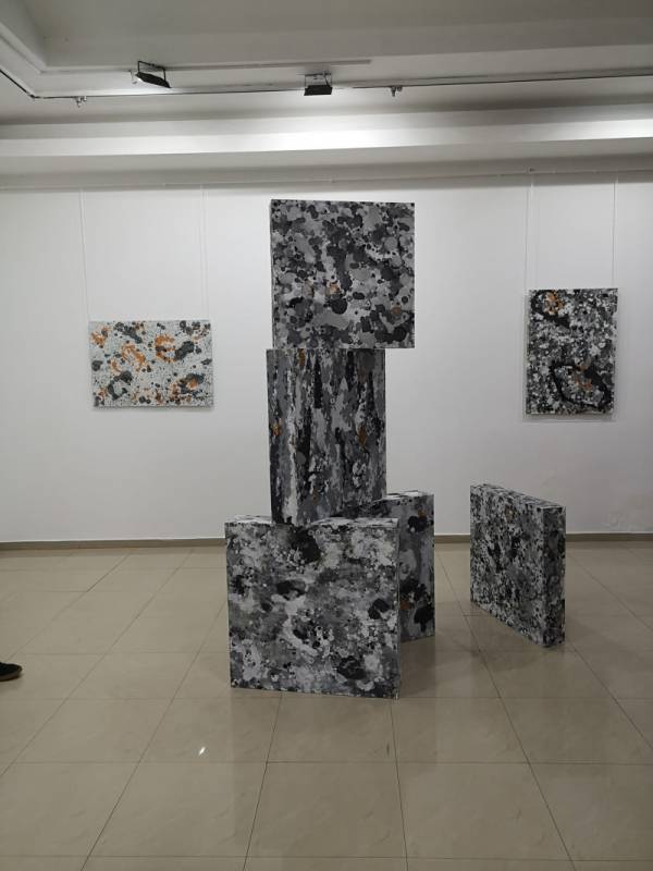 Izložba "Tangente" Branka Milanovića i Radmile Lizdek u GSU Požarevac