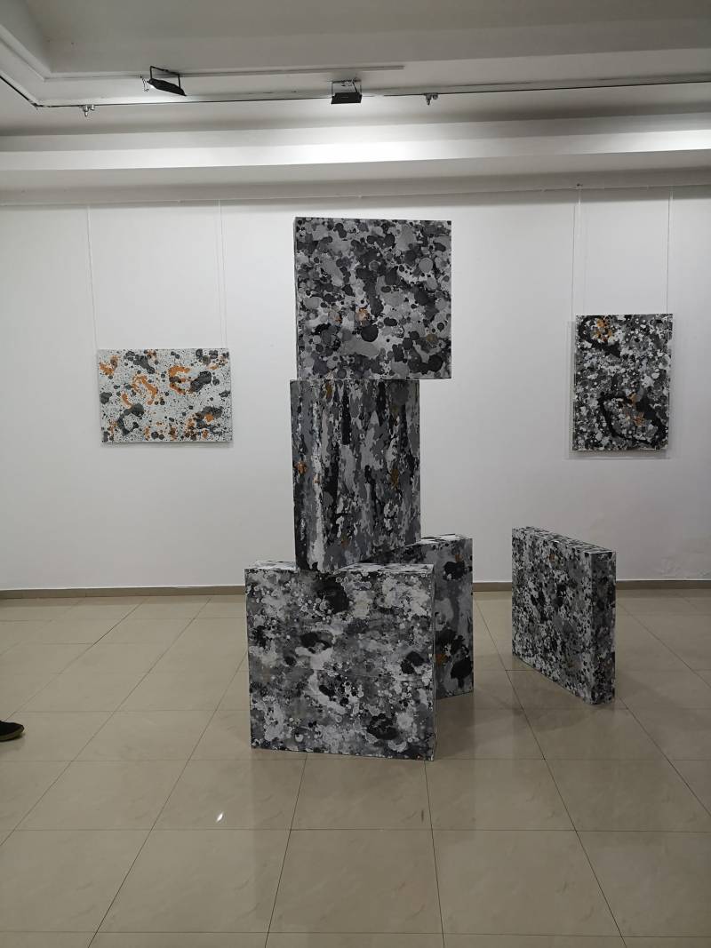 Izložba "Tangente" Branka Milanovića i Radmile Lizdek u GSU Požarevac