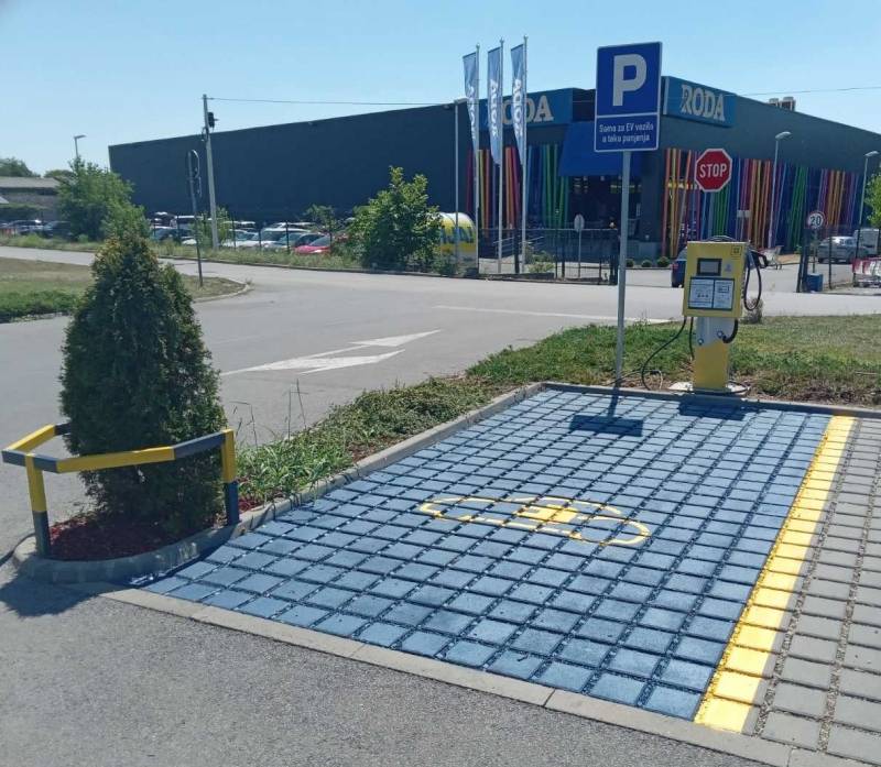 STOP SHOP ritejl parkovi u celoj Srbiji nude punjače za električna vozila