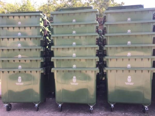 Kontejneri i kante za pet opština iz Braničevskog okruga