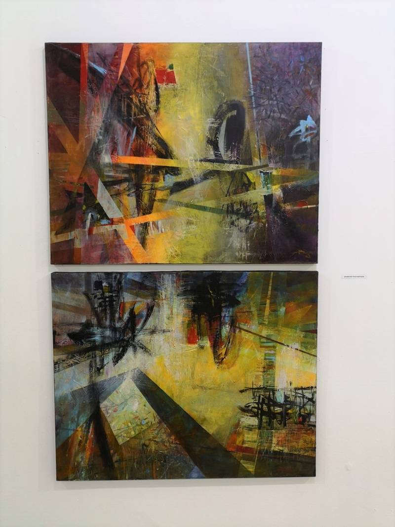 Izložba slika „Vremenski kontinuum“ u Galeriji savremene umetnosti