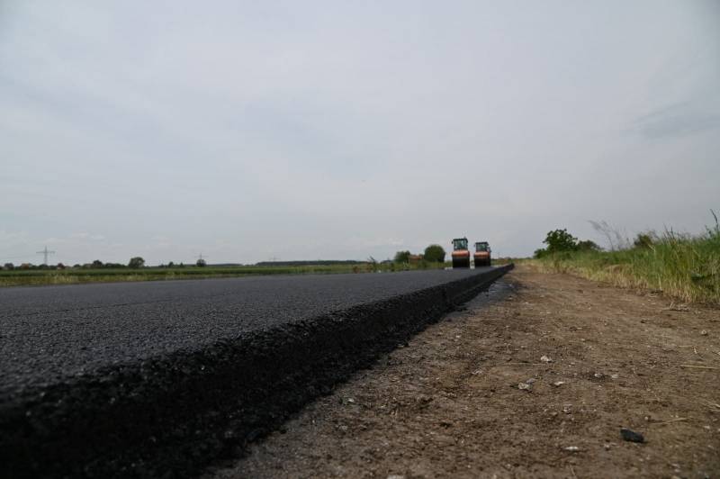 Asfaltiranje zaobilaznice Požarevac – Kostolac