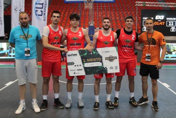 Ekipa Čuka 3x3 pobednik prvog turnira U23 u basketu