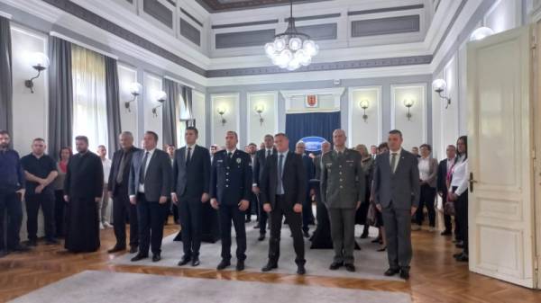 Svečanim prijemom obeležen Dan ministarstva unutrašnjih poslova, slava i Dan policije