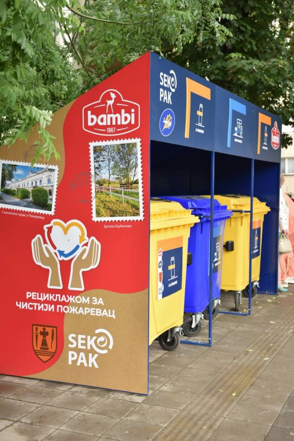 “Reciklažom za čistiji Požarevac” i “Mala škola reciklaže” projekti koji grade još čistiju i lepšu sliku Požarevca