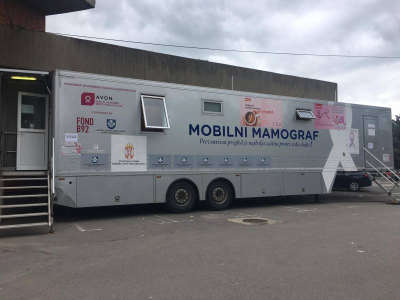 Mobilni mamograf od danas počeo sa radom u Požarevcu