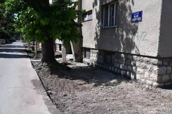 Radovi na rehabilitaciji i sanaciji trotoara i biciklističkih staza