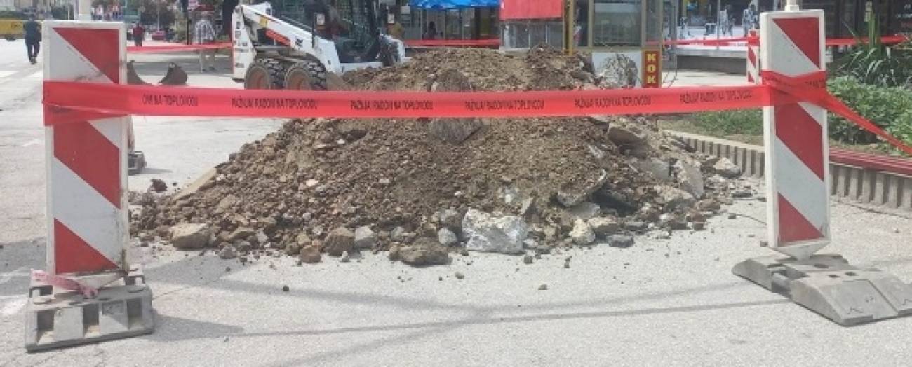 Počinju radovi na toplifikacionoj mreži u Šumadijskoj ulici