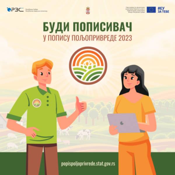 Ko može da se prijavi da bude popisivač na Popisu poljoprivrede