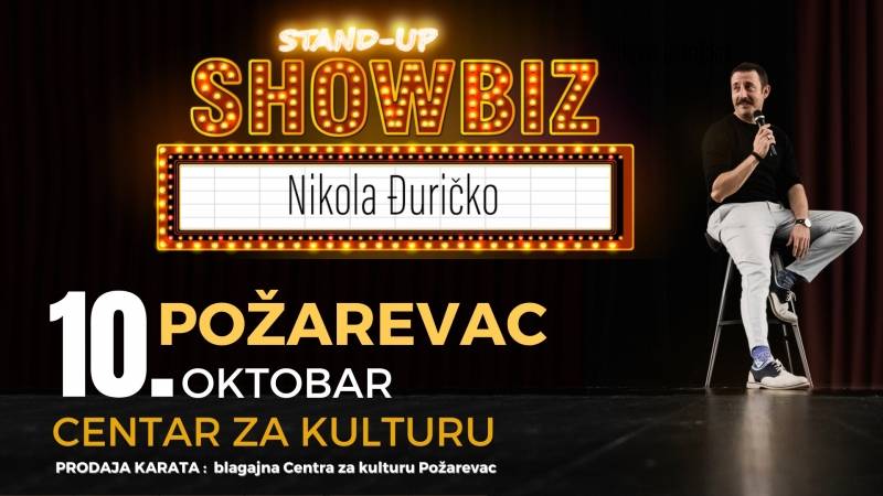 NIKOLA ĐURIČKO – STAND UP SHOWBIZ