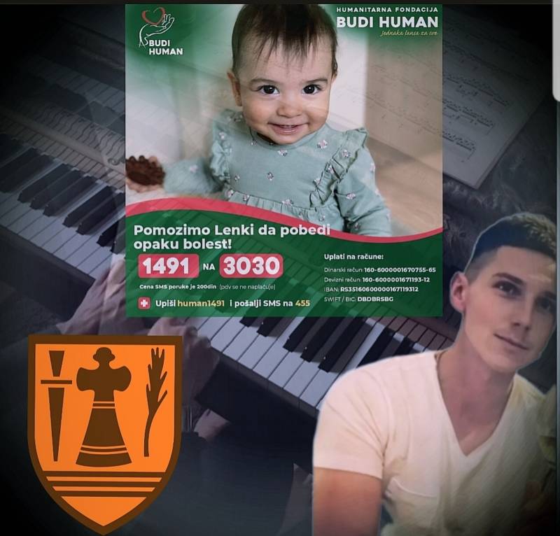 Humanitarni koncert u centru grada za lečenje male Lenke