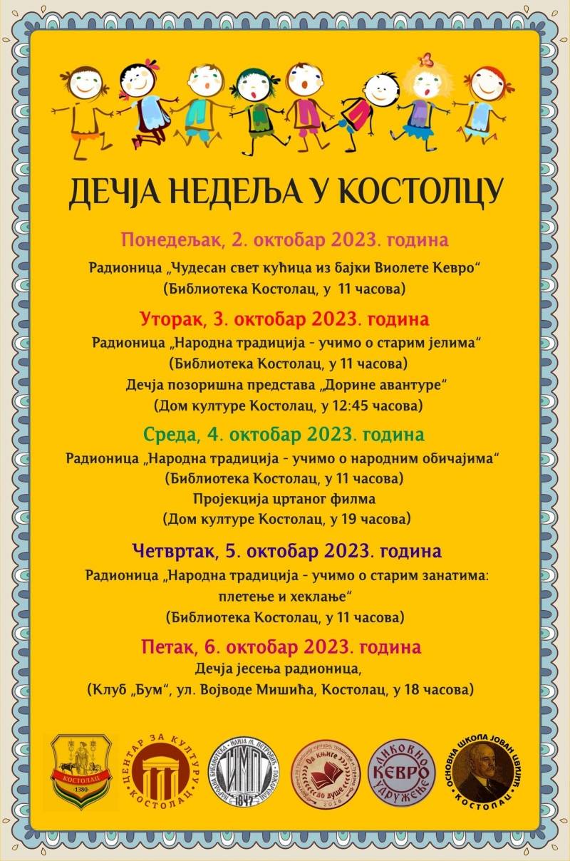 Dečija nedelja u Kostolcu