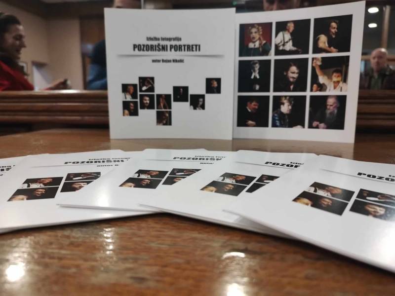 U okviru 15. Repassage festa na Ubu, otvorena izložba fotografija pozorišnih portreta Bojana Nikolića