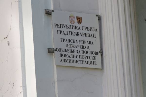 Obaveštenje Lokalne poreske administracije