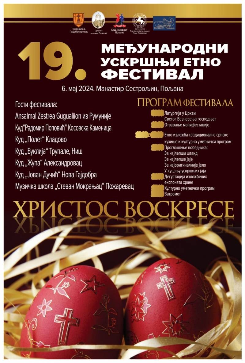 Uskršnji etno festival u Poljani 6. maja