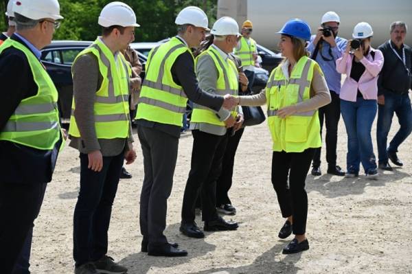 Ministarka Đedović Handanović obišla radove na izgradnji vetroparka "Kostolac"