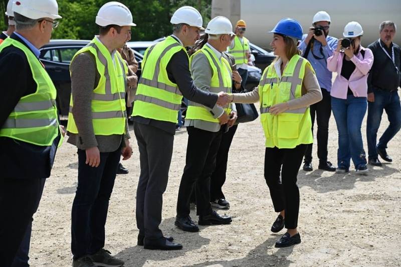 Ministarka Đedović Handanović obišla radove na izgradnji vetroparka "Kostolac"
