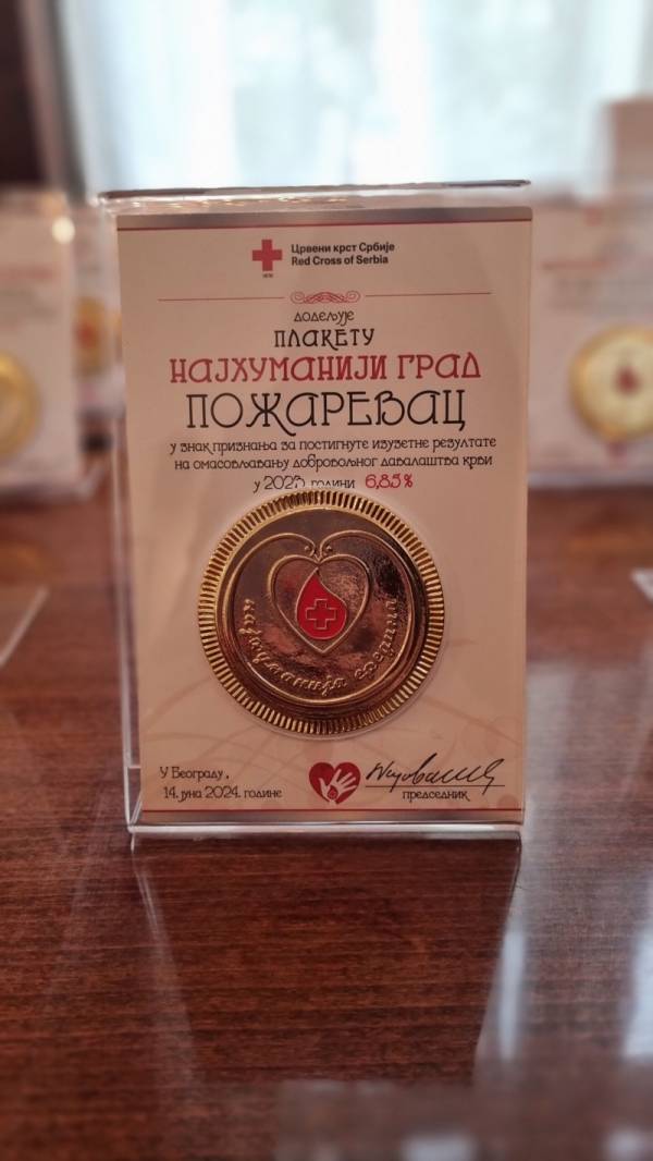 Grad Požarevac „Najhumaniji grad“ četrnaesti put