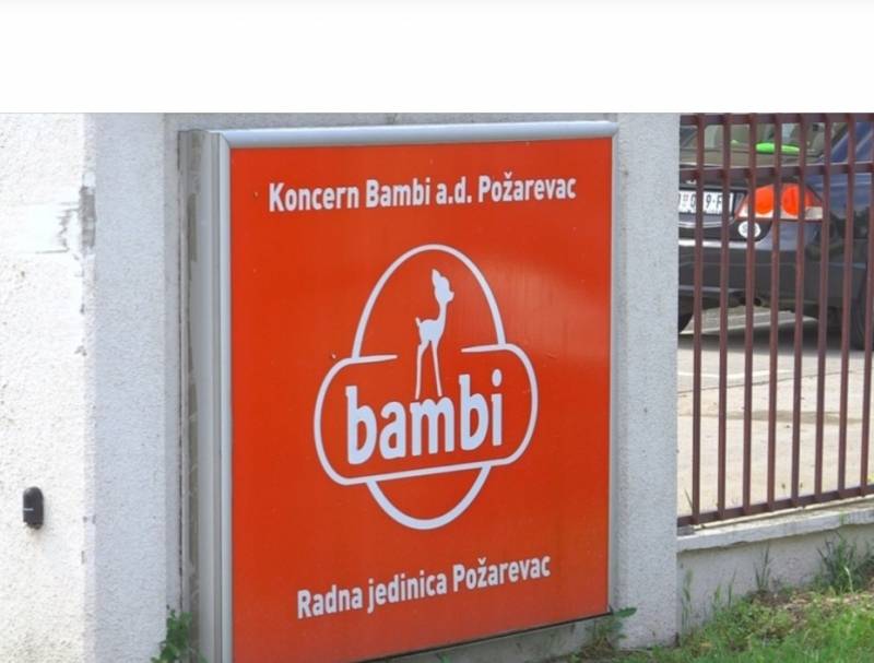 Požar u fabrici Bambi