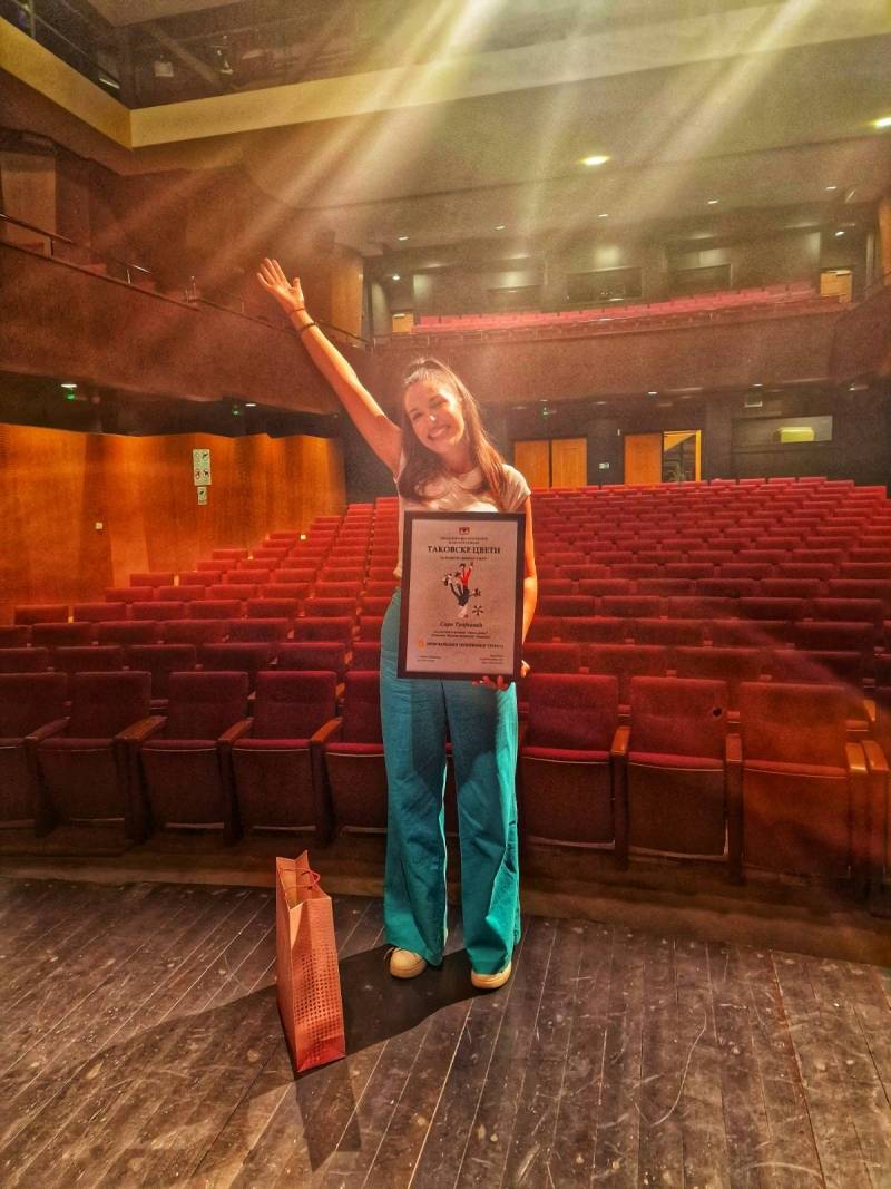 6. Međunarodni pozorišni susret Takovske cveti: Sara Trailović, najbolja glumica Susreta