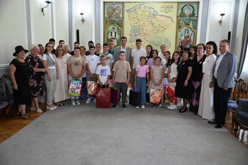 Prijem za decu iz Gračanice i Raniluga