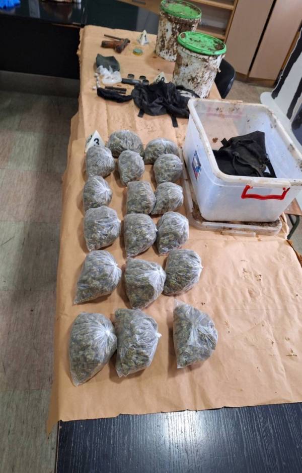 Policija u Petrovcu na Mlavi zaplenila marihuanu i oružje