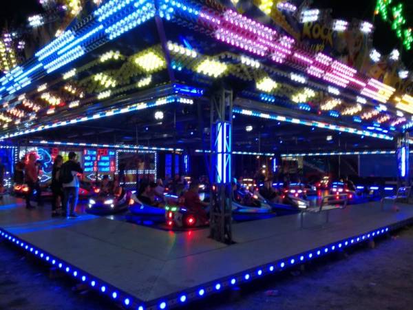 Novogodišnji luna-park u Sportskom centru Požarevac