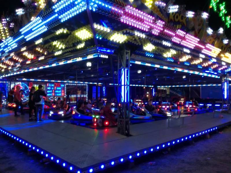 Novogodišnji luna-park u Sportskom centru Požarevac