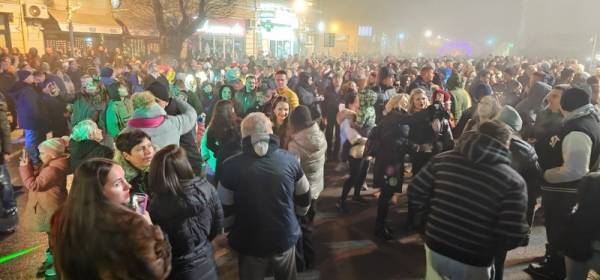 Proslava Nove 2025. godine na Trgu oslobođenja