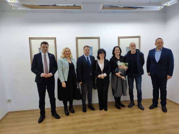 Milena Pavlović Barilli: Trag u večnosti - Izložba u Lokarjevoj galeriji