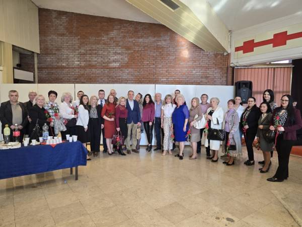 Predsednik GO SPS Požarevac, dr. Srećko Bosić organizovao prijem povodom Dana žena