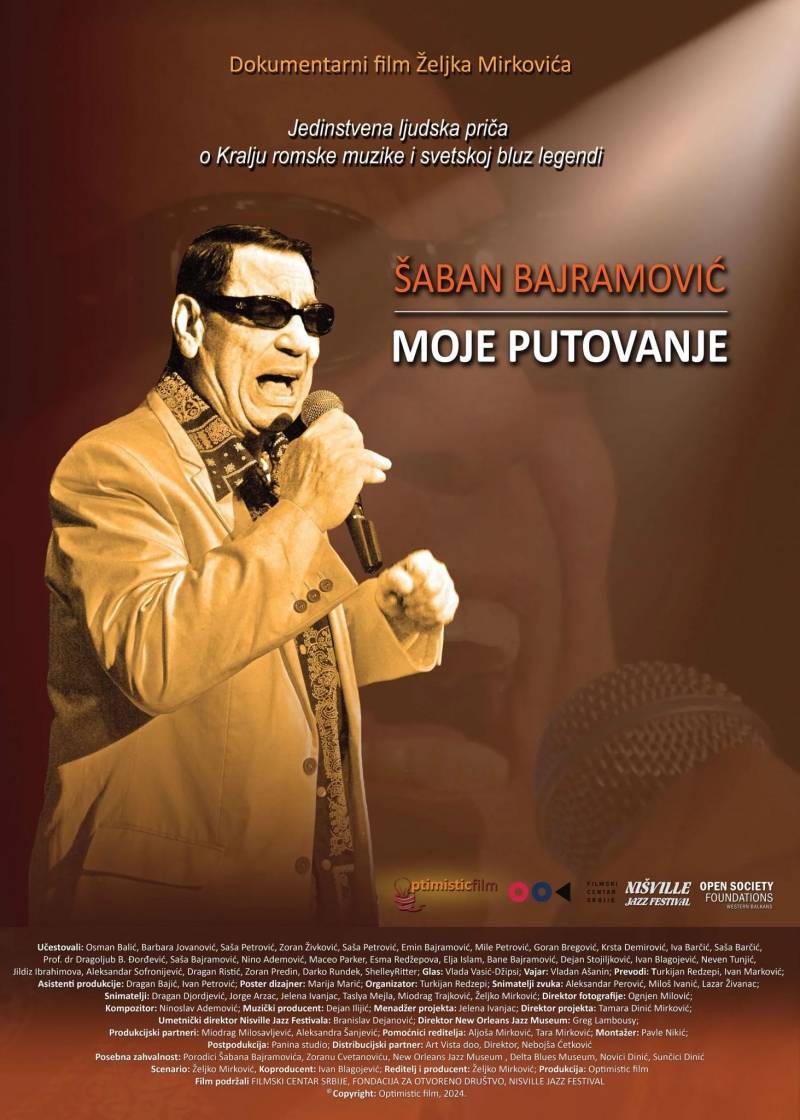 Film "Šaban Bajramović - Moje putovanje" stiže u bioskop Centra za kulturu Požarevac