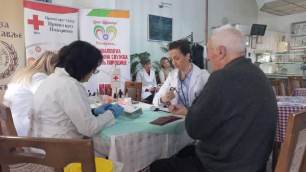 Svetski dan zdravlja obeležen akcijom za zdravlje u Požarevcu